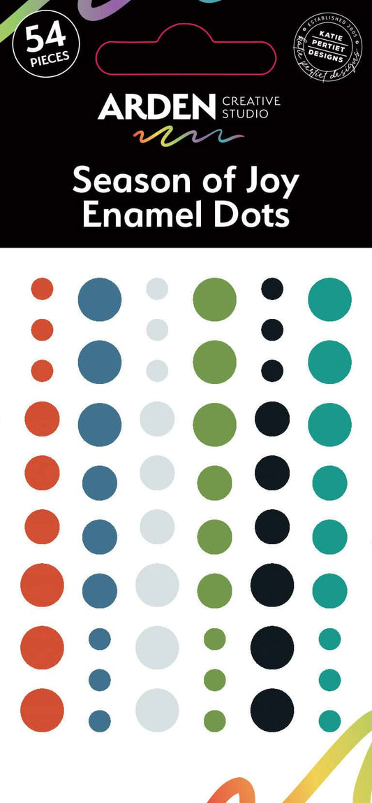Season of Joy Enamel Dots