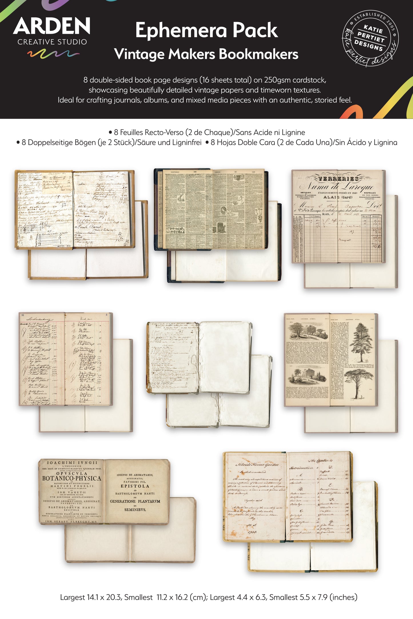 Vintage Makers Bookmakers Ephemera Pack