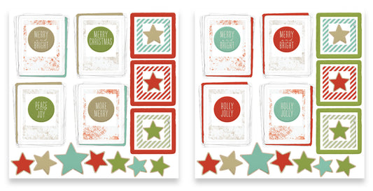 CHRISTMAS CHEER Frame Ephemera Pack