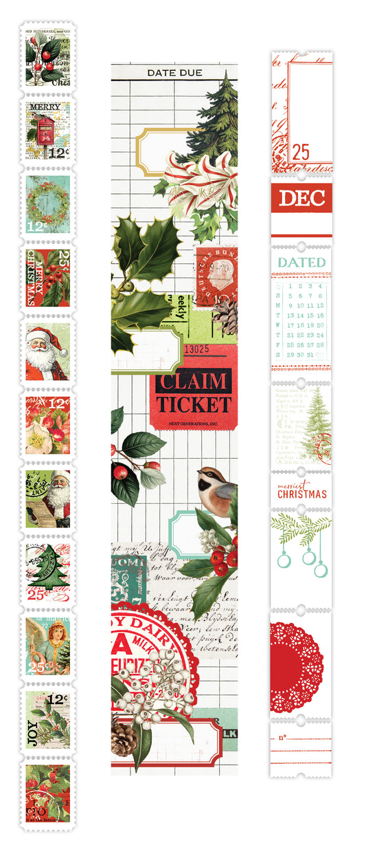 CHRISTMAS CHEER Ephemera Rolls