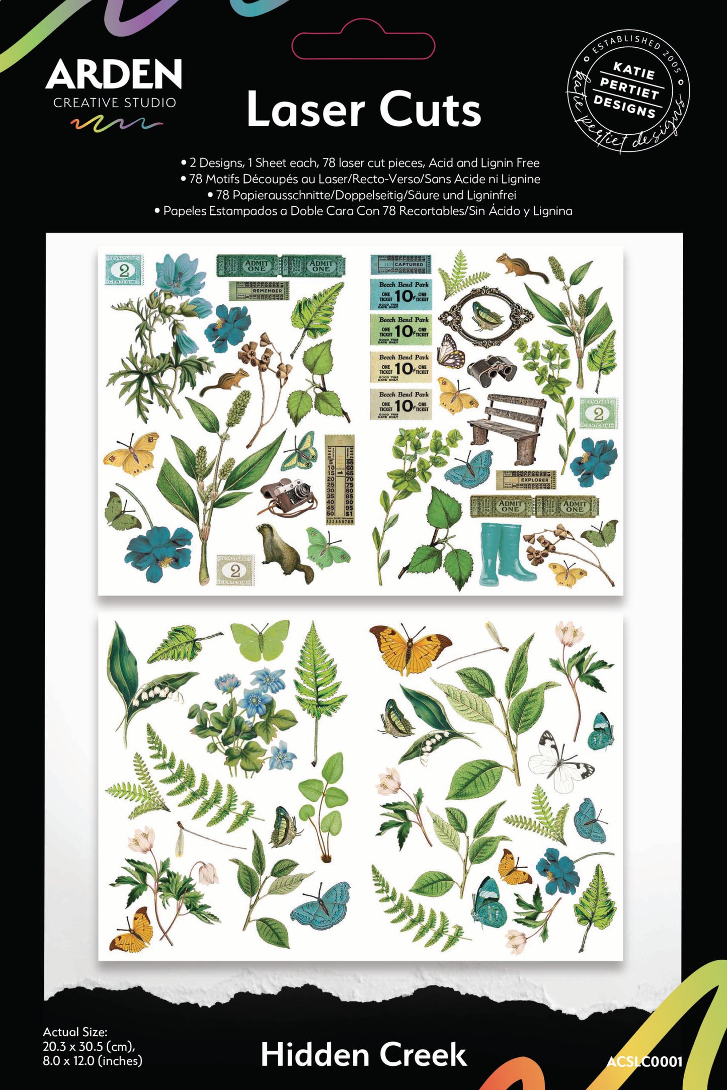 HIDDEN CREEK Laser Cuts