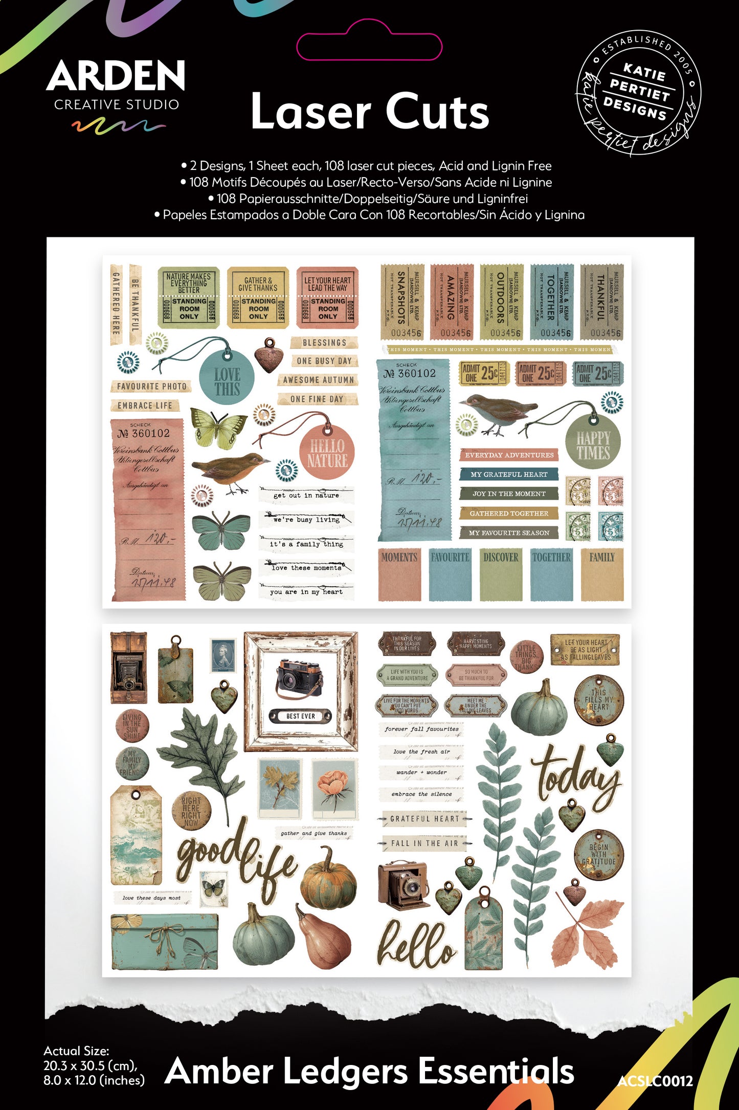 AMBER LEDGERS Essential Laser Cuts PREORDER SEPT 2026