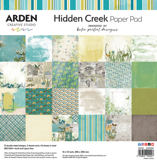 HIDDEN CREEK Paper Pad 12X12