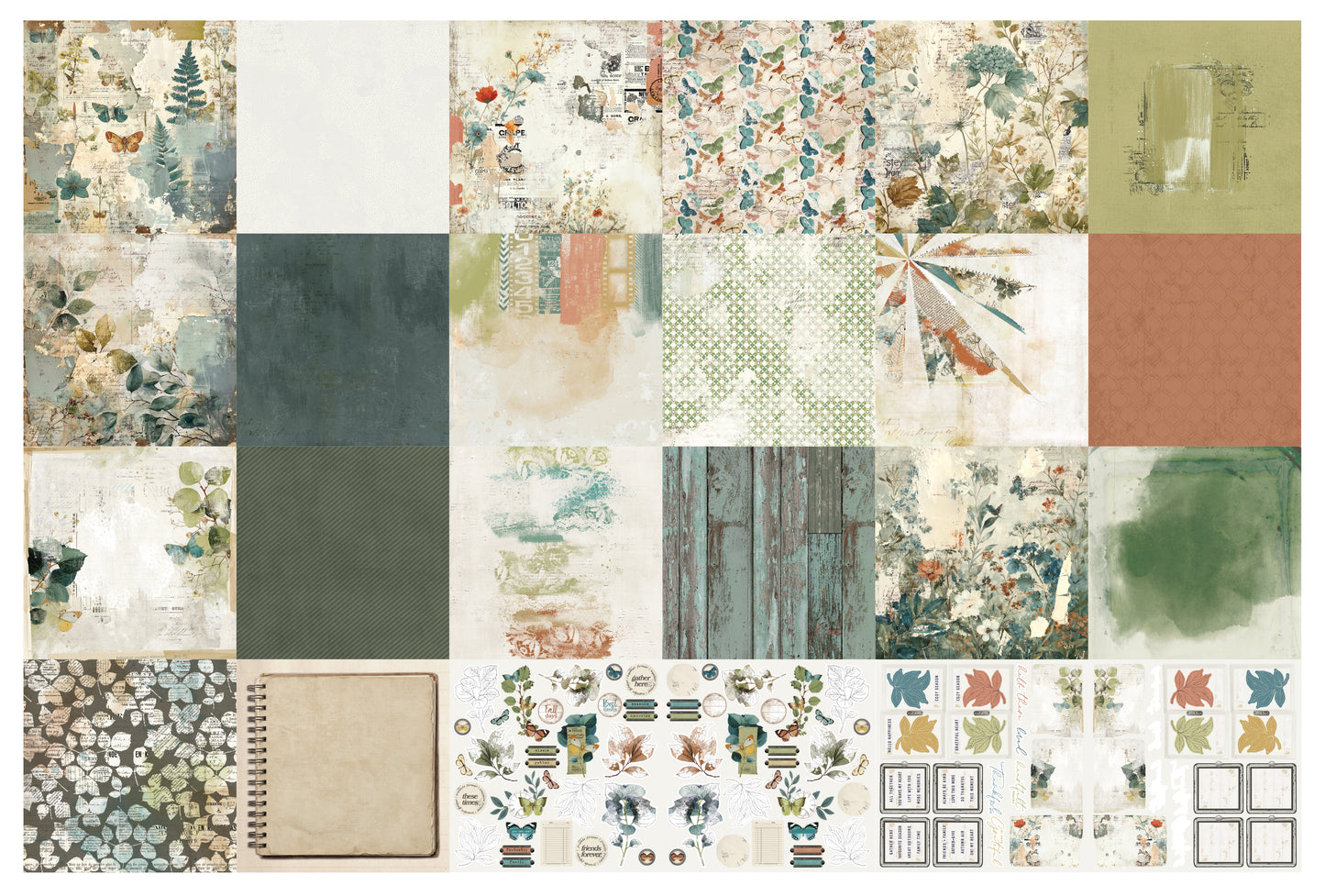 AMBER LEDGERS Paper Pad 12X12 PREORDER SEPT 2026