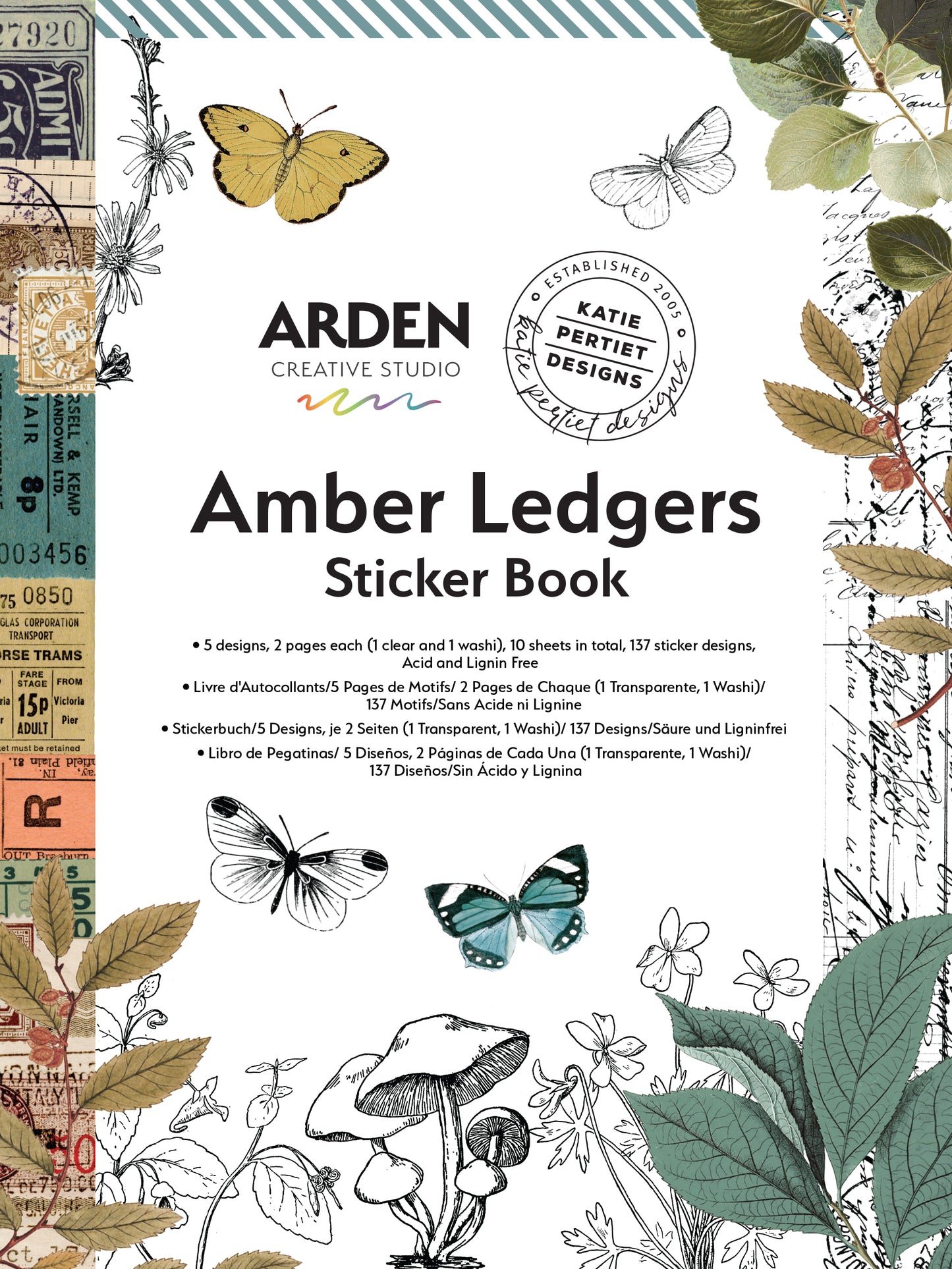 AMBER LEDGERS Sticker Book PREORDER SEPT 2026