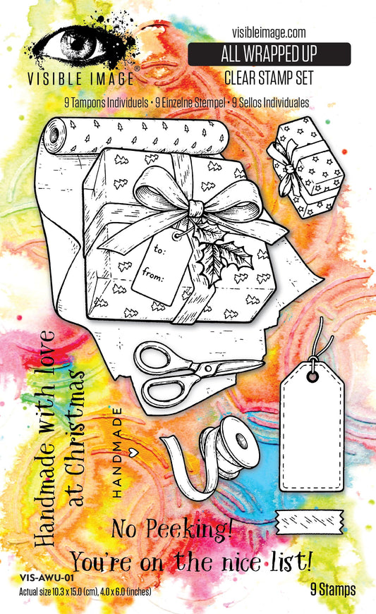 All Wrapped Up 4in x 6in Stamp Set PREORDER ONLY