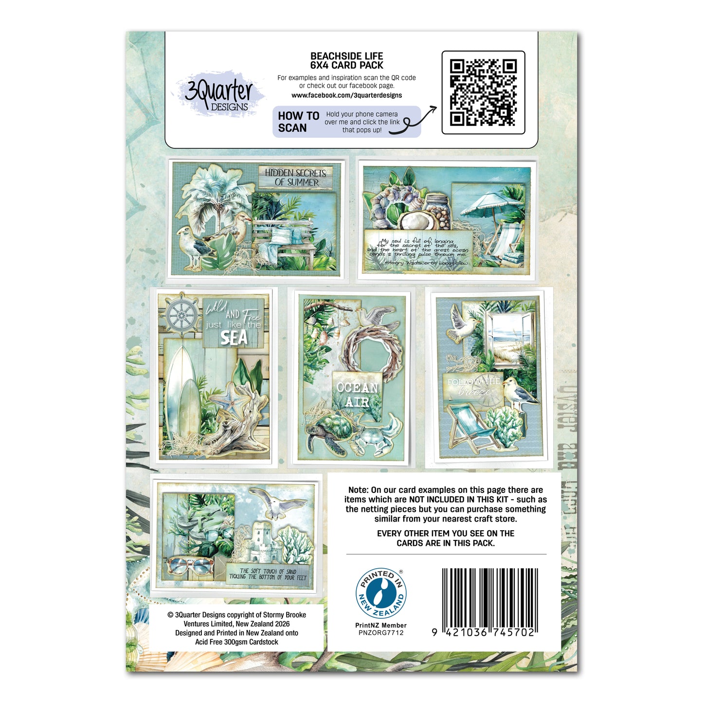 Beachside Life 6x4- March Release