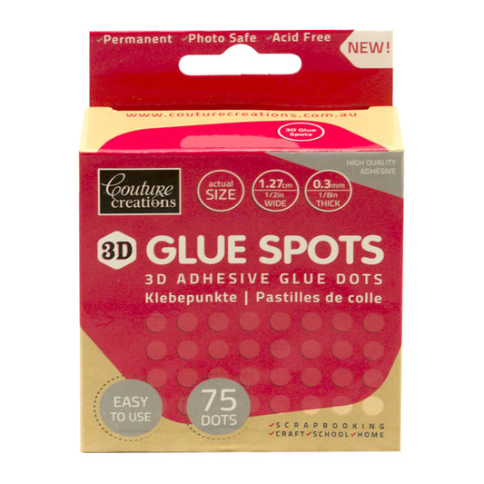 Adhesive-Glue Spots-3D