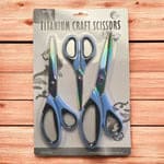 CC Titanium Craft Scissors Pk3
