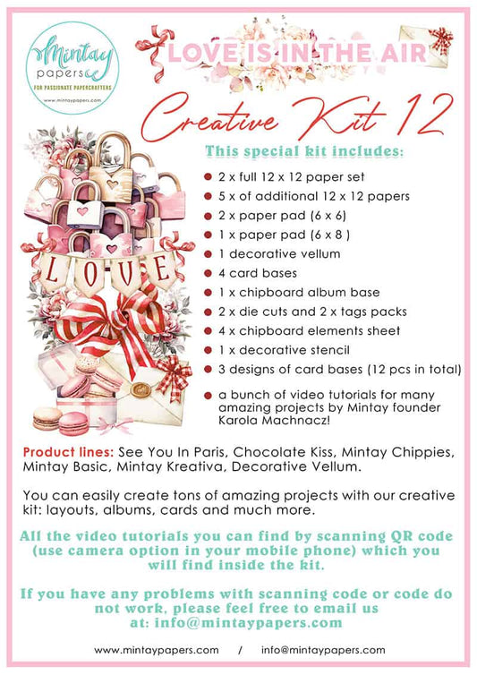 Mintay Creative Kit- Love is in the Air