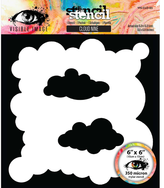 Cloud Nine - Stencil 6x6