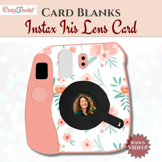 CrafTreat Card Blanks - Instax Iris Lens Card