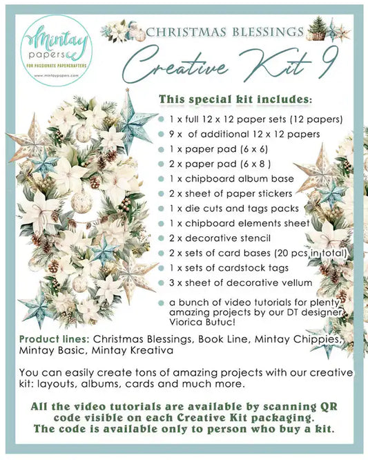 Mintay Creative Kit- Christmas Blessings