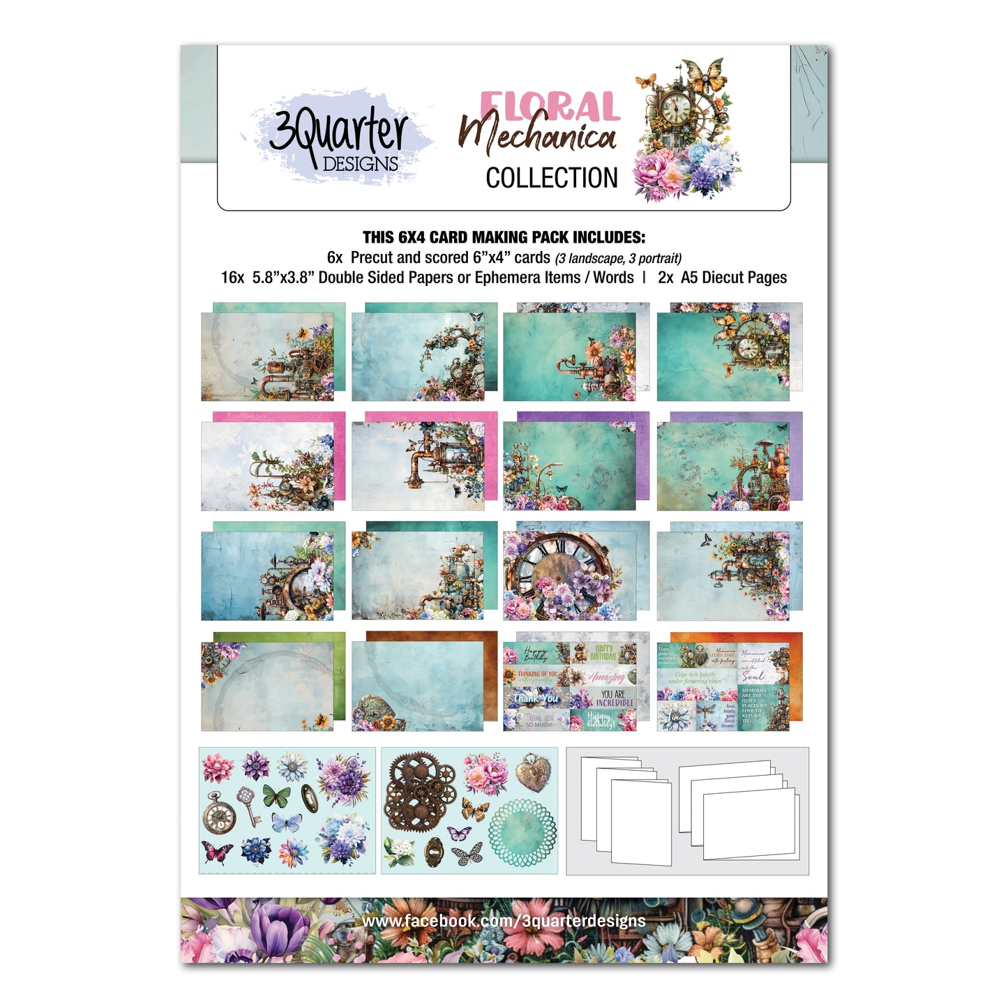 Floral Mechanica 6x4- May Release