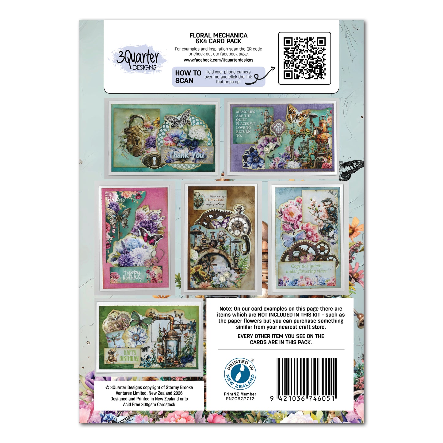 Floral Mechanica 6x4- May Release