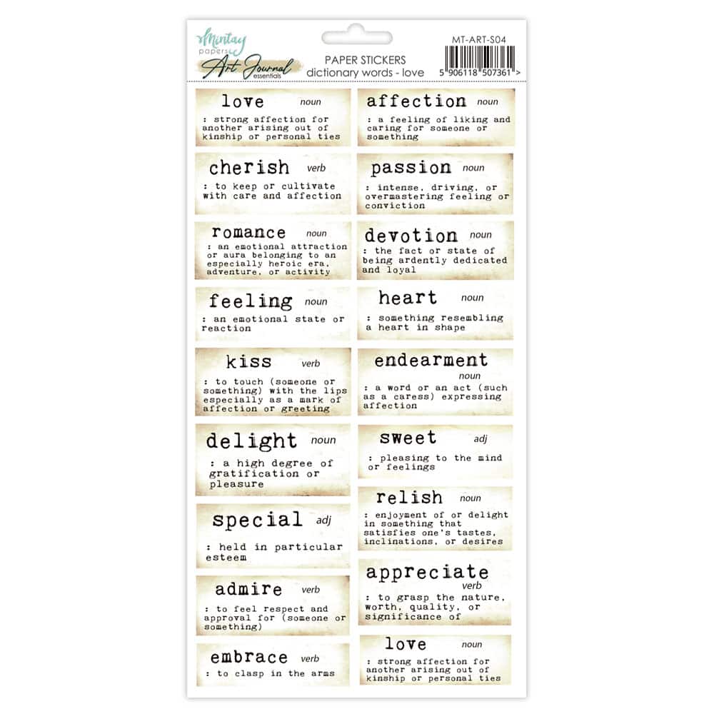 Art Journal Essentials -04 Stickers