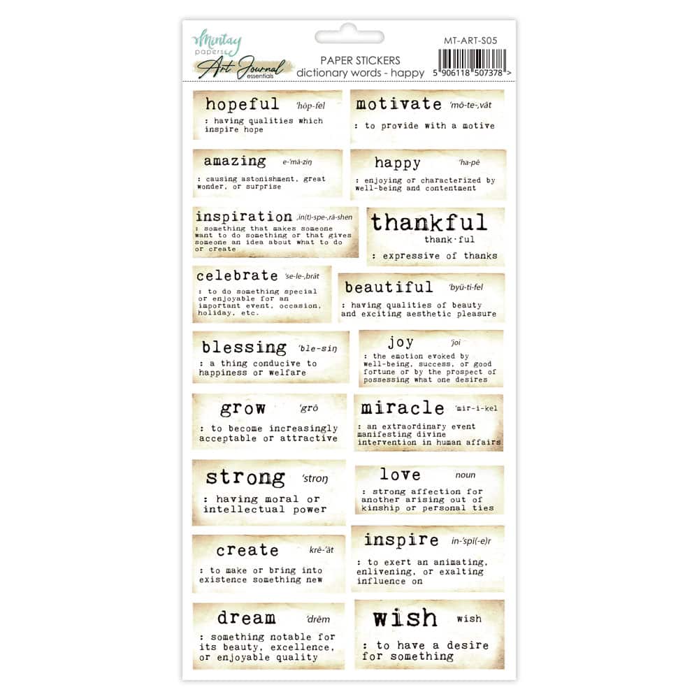 Art Journal Essentials -05 Stickers