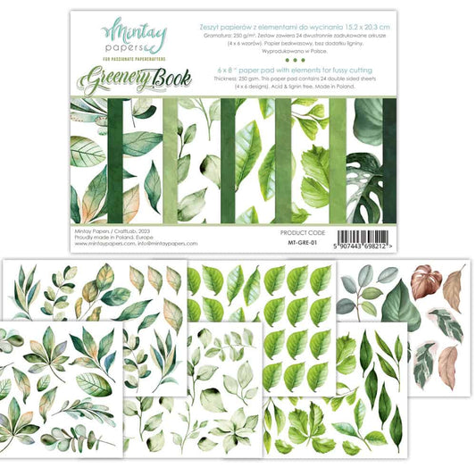 Booklets 6"x8" -Greenery-01