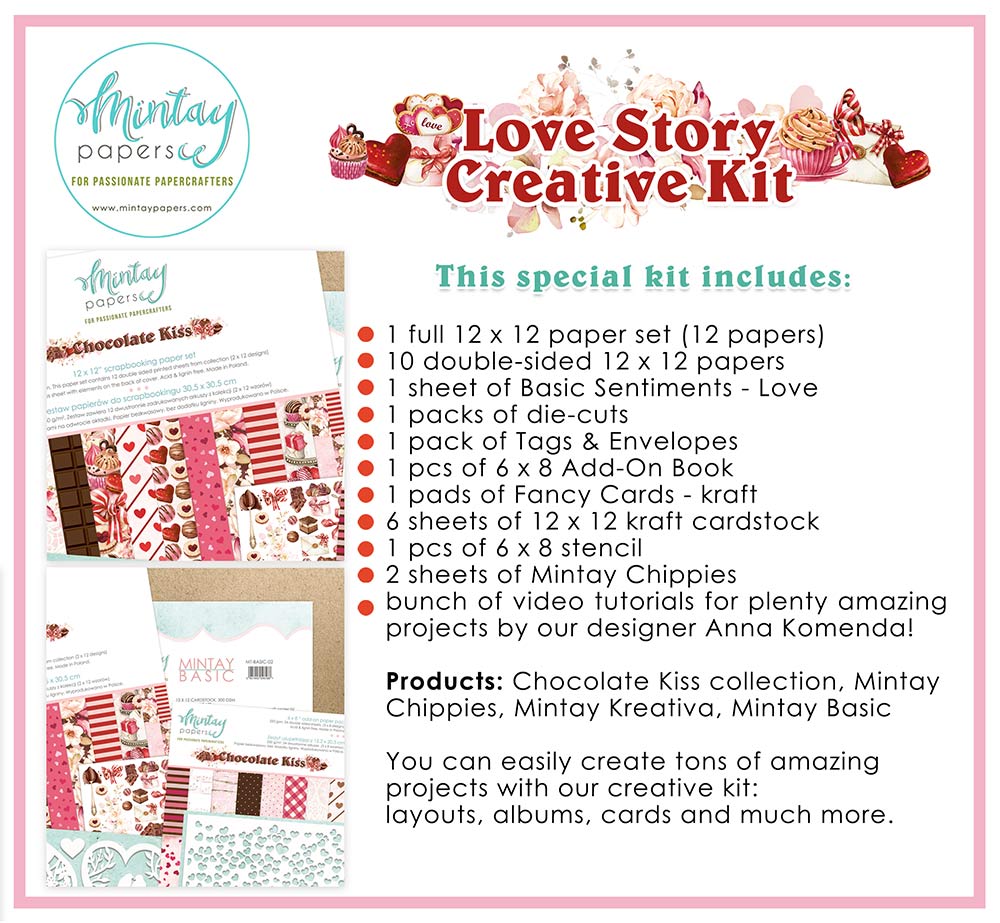 Mintay Creative Kit- Love Story