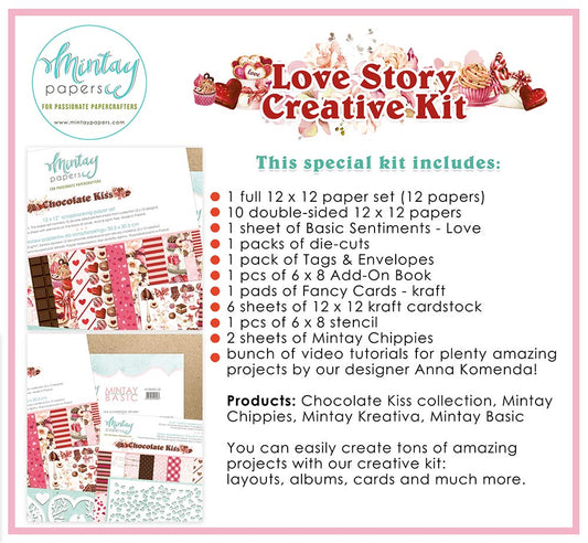 Mintay Creative Kit- Love Story