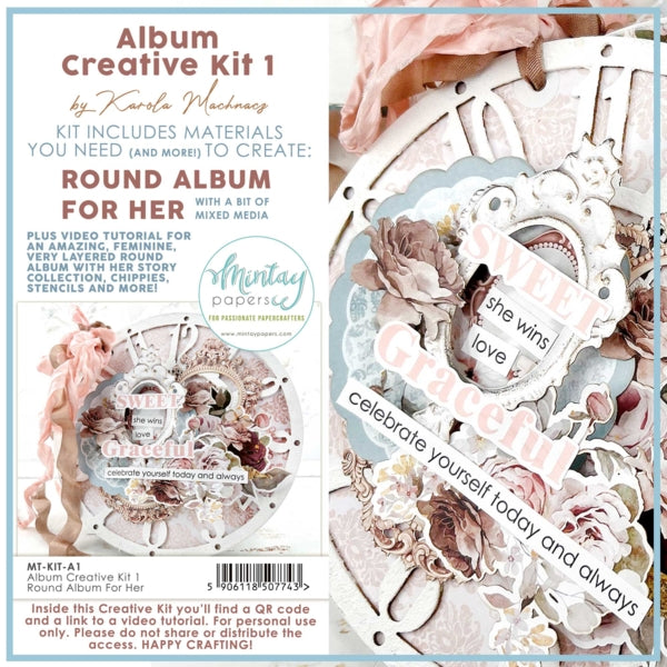 Mintay Creative Kit- Round Album For Her