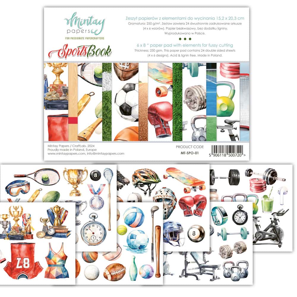 Booklets 6"x8" -Sport
