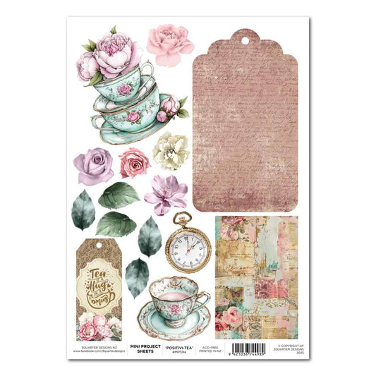Share Positivi-Tea -Mini Project Sheet - October Release