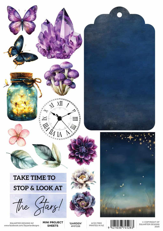 Night Garden - Mini Project Sheet - December Release