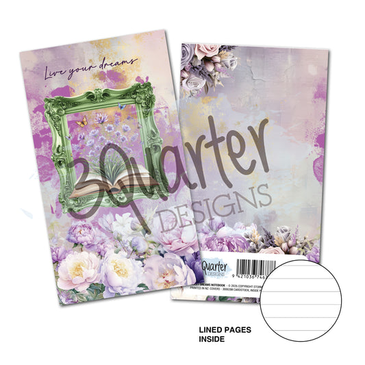 Violet Dreams Mini Notebook - August Release
