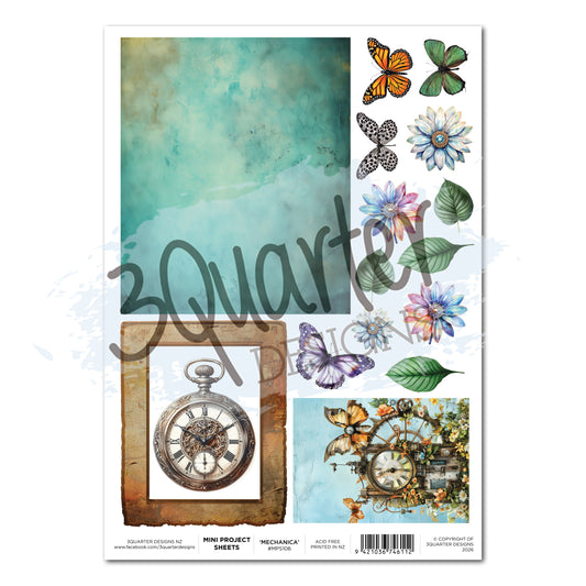 Floral Mechanica Mini Project Sheet - May Release