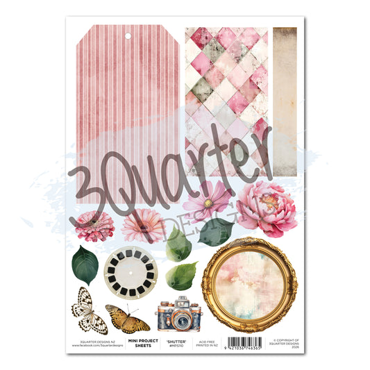 Shutter Glam Mini Project Sheet - July Release