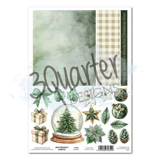 Pine Festivities Mini Project Sheet - July Release