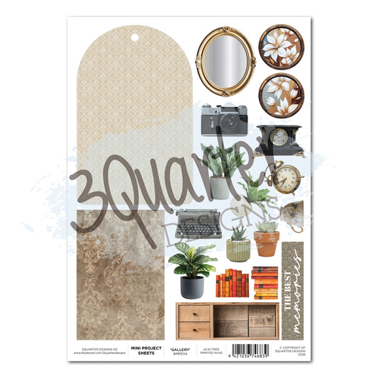 Tiimeless Gallery Mini Project Sheet - August Release