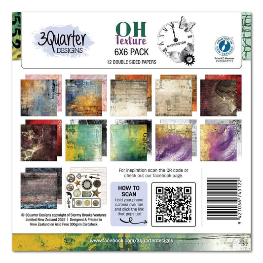 Oh Texture 6x6 - November Release