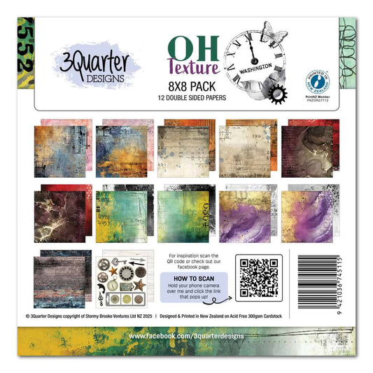 Oh Texture 8x8 - November Release