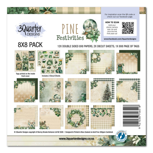 Pine Festivities 8x8- July Release