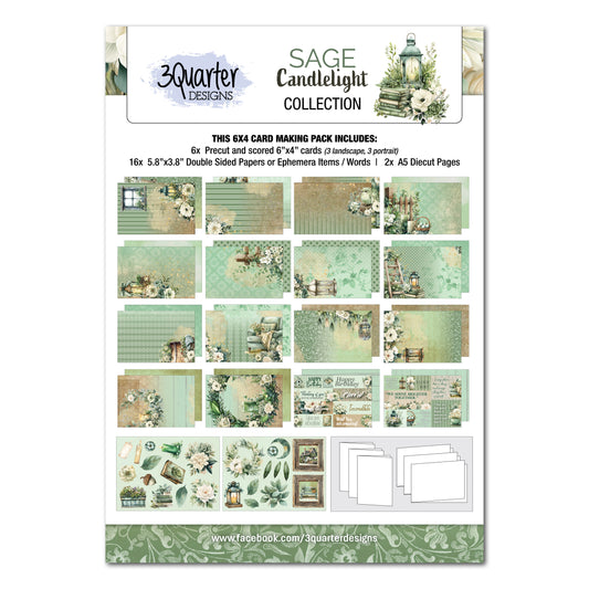 Sage Candlelight 6x4- March Release