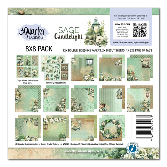 Sage Candlelight 8x8- March Release