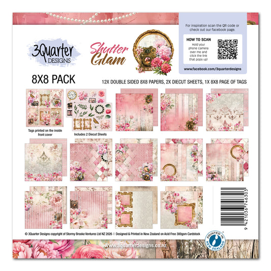 Shutter Glam 8x8- July Release