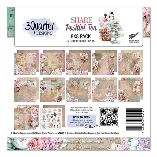 Share Positivi-Tea 8x8 - October Release