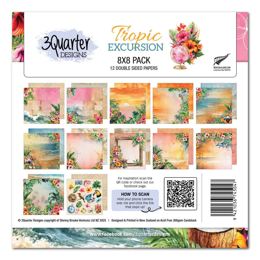 Tropic Excursion 8x8 - November Release
