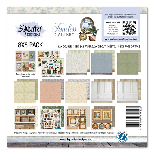 Timeless Gallery 8x8- August Release