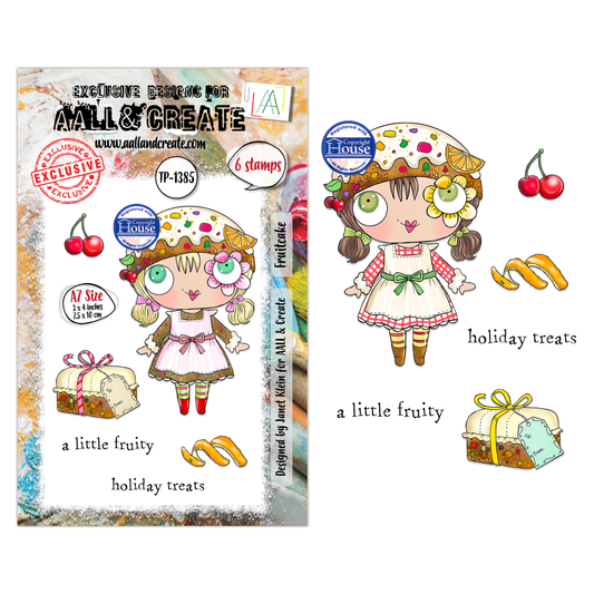 Fruitcake - #1385 -A7 Stamp Set - August 2026