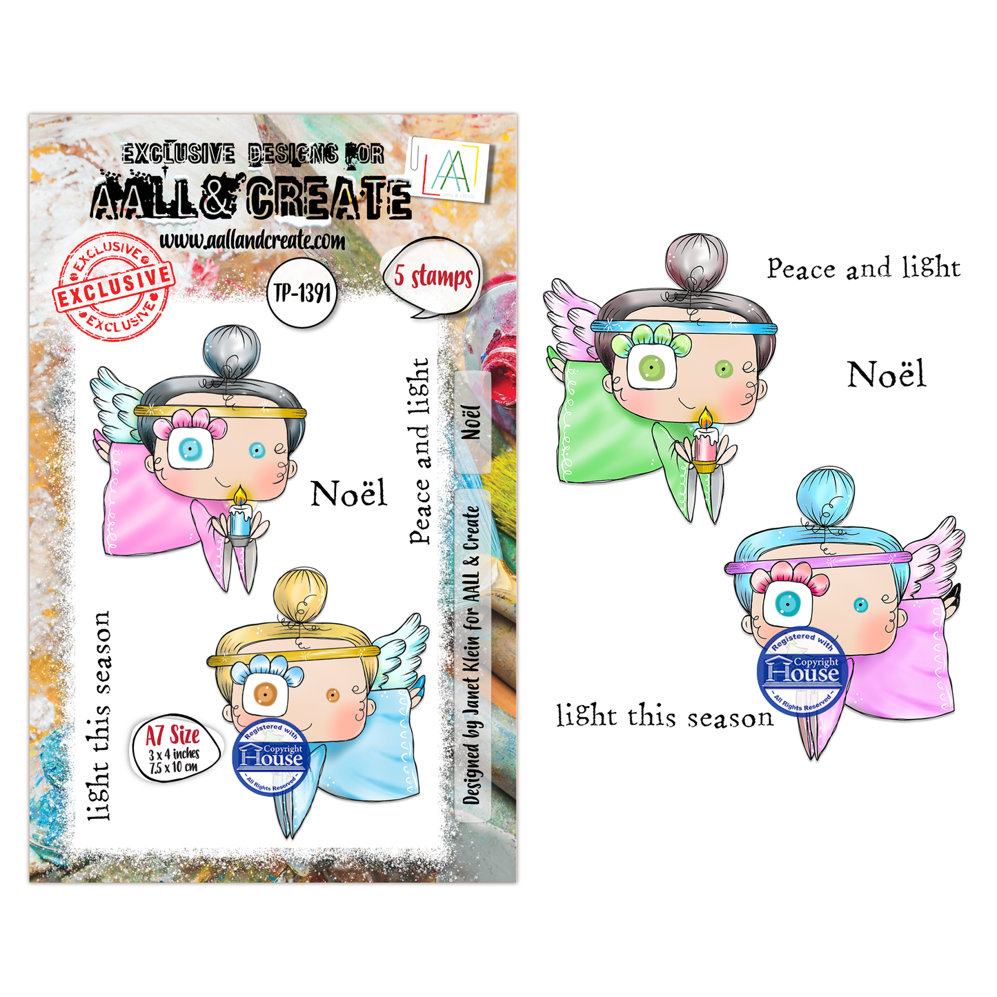 Noel - #1391 -A7 Stamp Set - August 2026