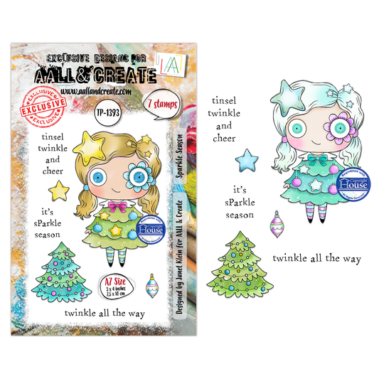Sparke Season - #1393 -A7 Stamp Set - August 2026