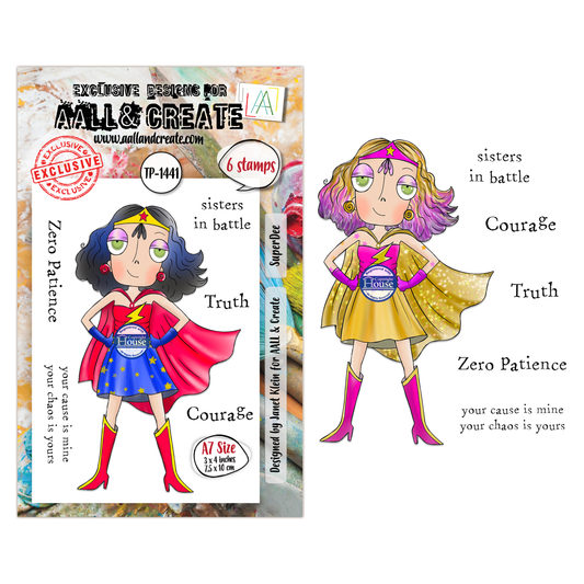 Super Dee - #1441 -A7 Stamp Set -July 2026