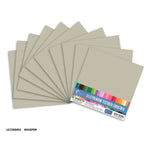 CC WHISPER Textured Cardstock - 12 x 12 (216gsm) - 10 Sheets