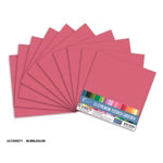 CC BUBBLEGUM Textured Cardstock - 12 x 12 (216gsm) - 10 Sheets