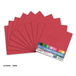 CC CERISE Textured Cardstock - 12 x 12 (216gsm) - 10 Sheets