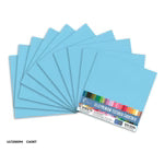 CC CADET Textured Cardstock - 12 x 12 (216gsm) - 10 Sheets